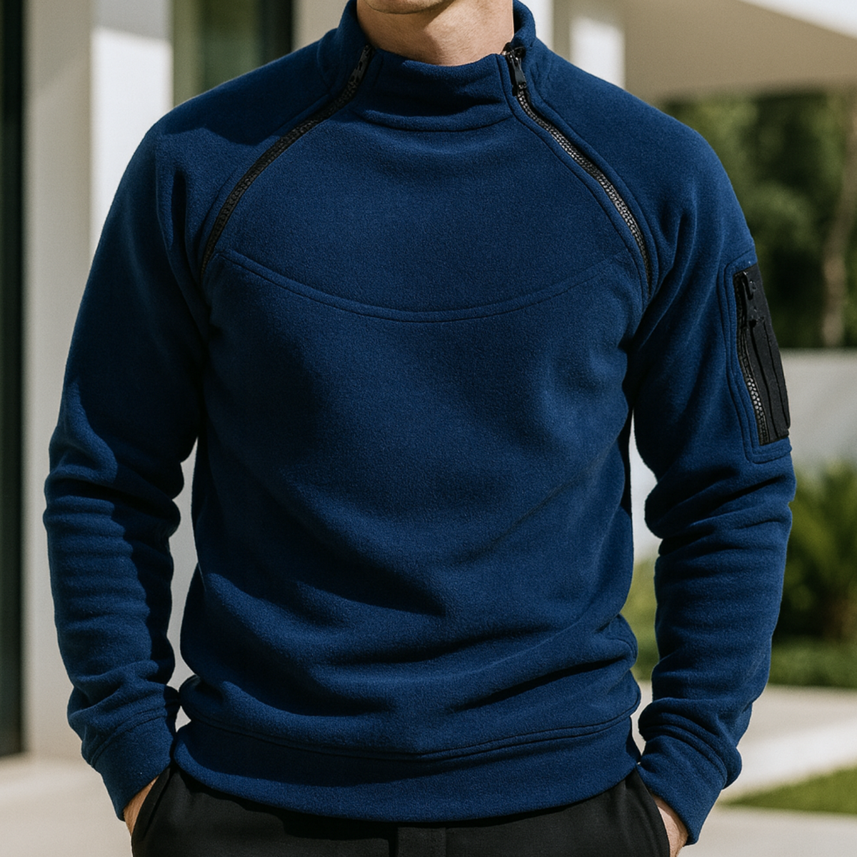 Luis - Tactical Fleece Pullover
