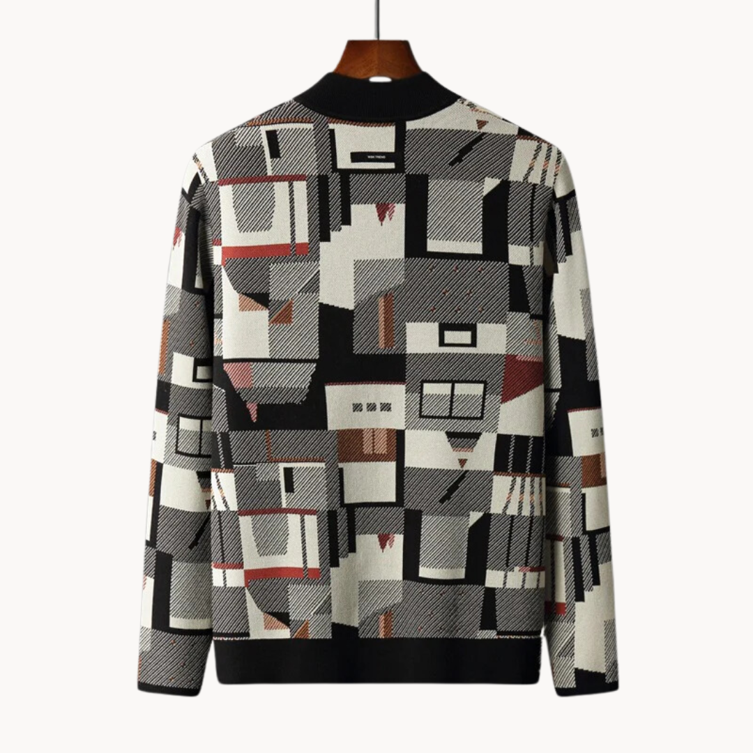 Abstract Knit - Cardigan