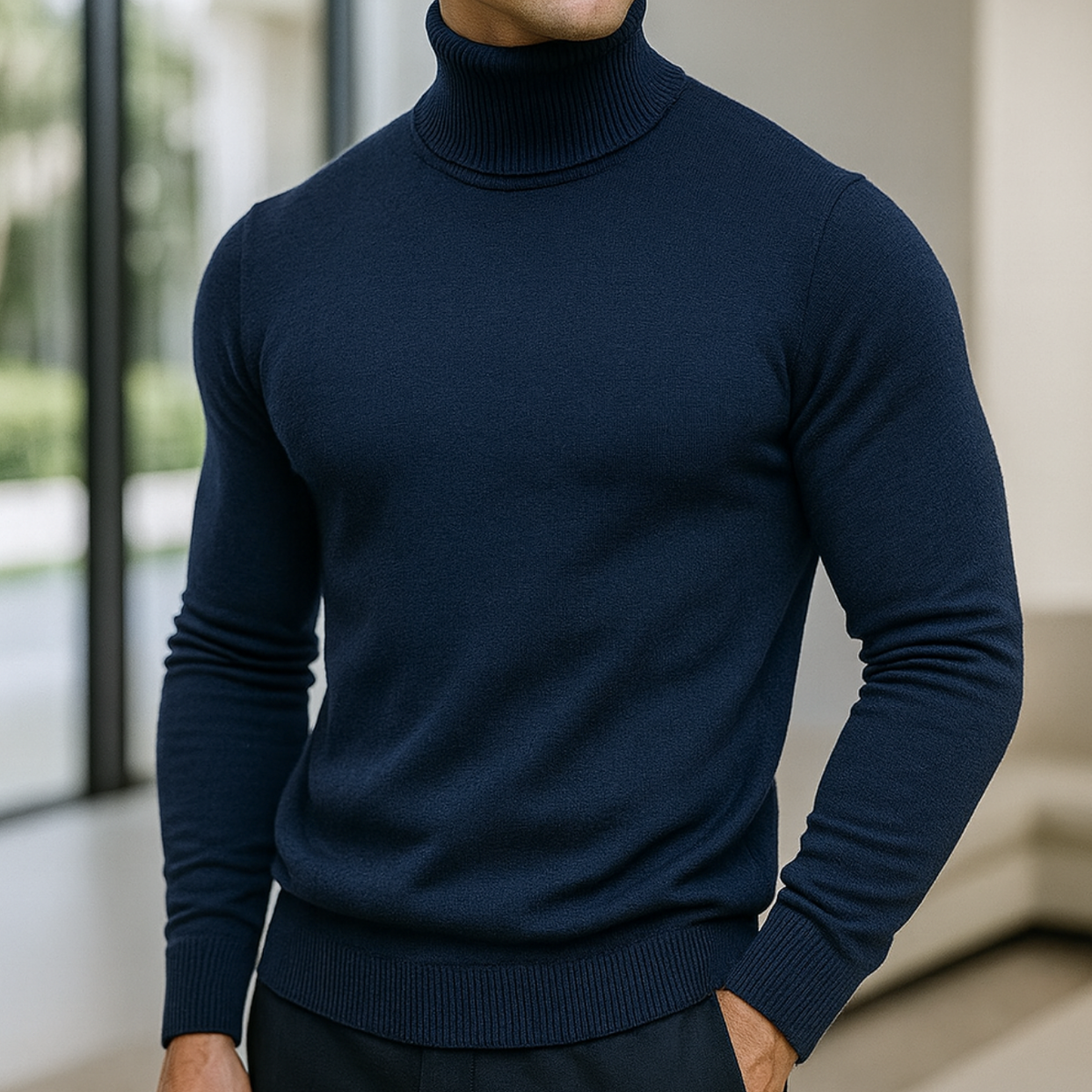 Enzo - Knitted Turtleneck