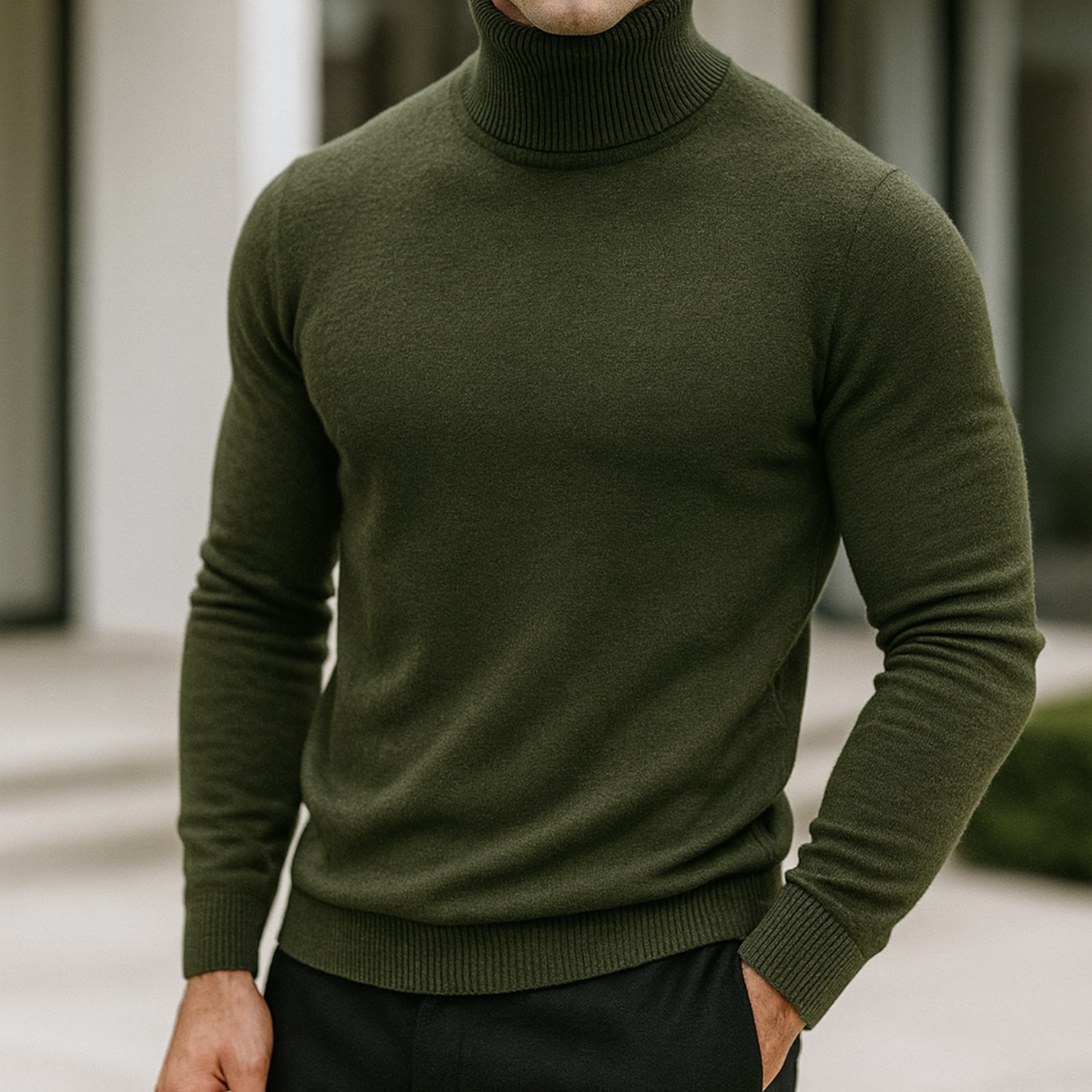 Enzo - Knitted Turtleneck