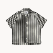 Camp Collar Relaxed Fit Button-Up - Shirt