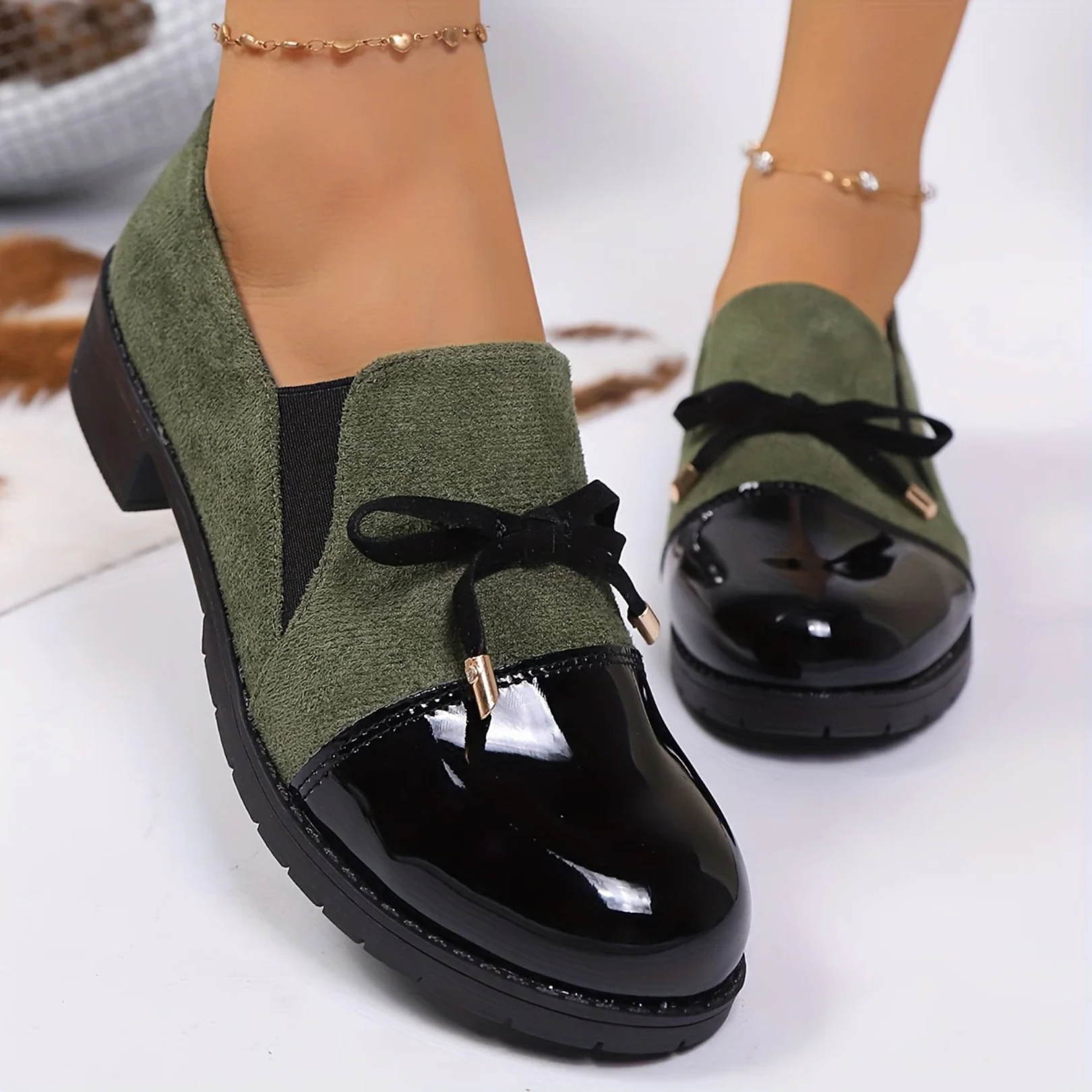 Beth - Coquette Slip-On Loafers