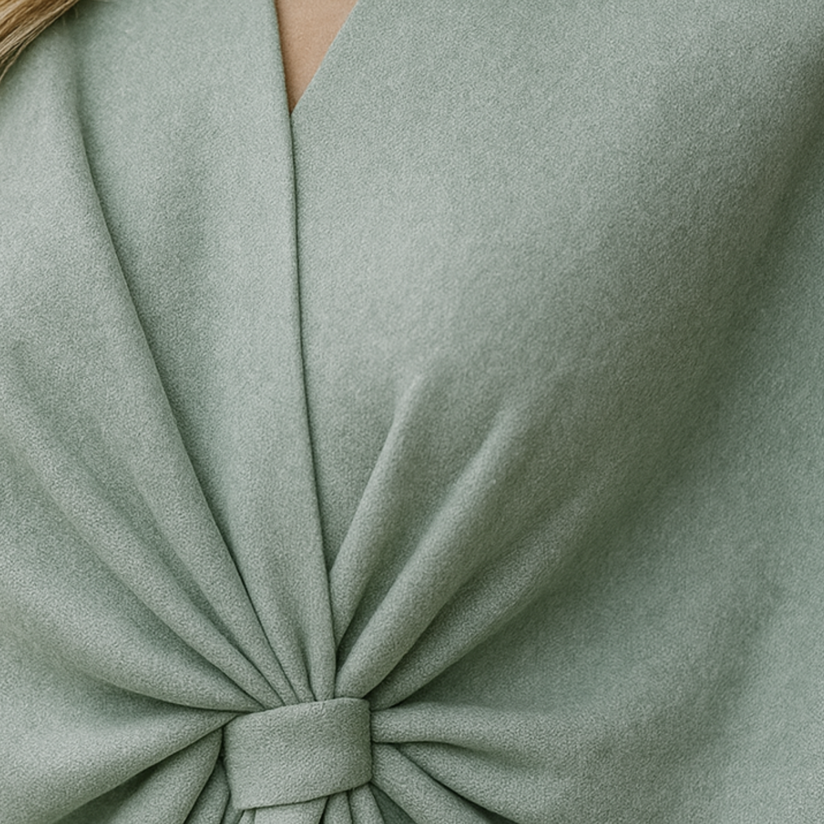 Yvonne - Draped Poncho