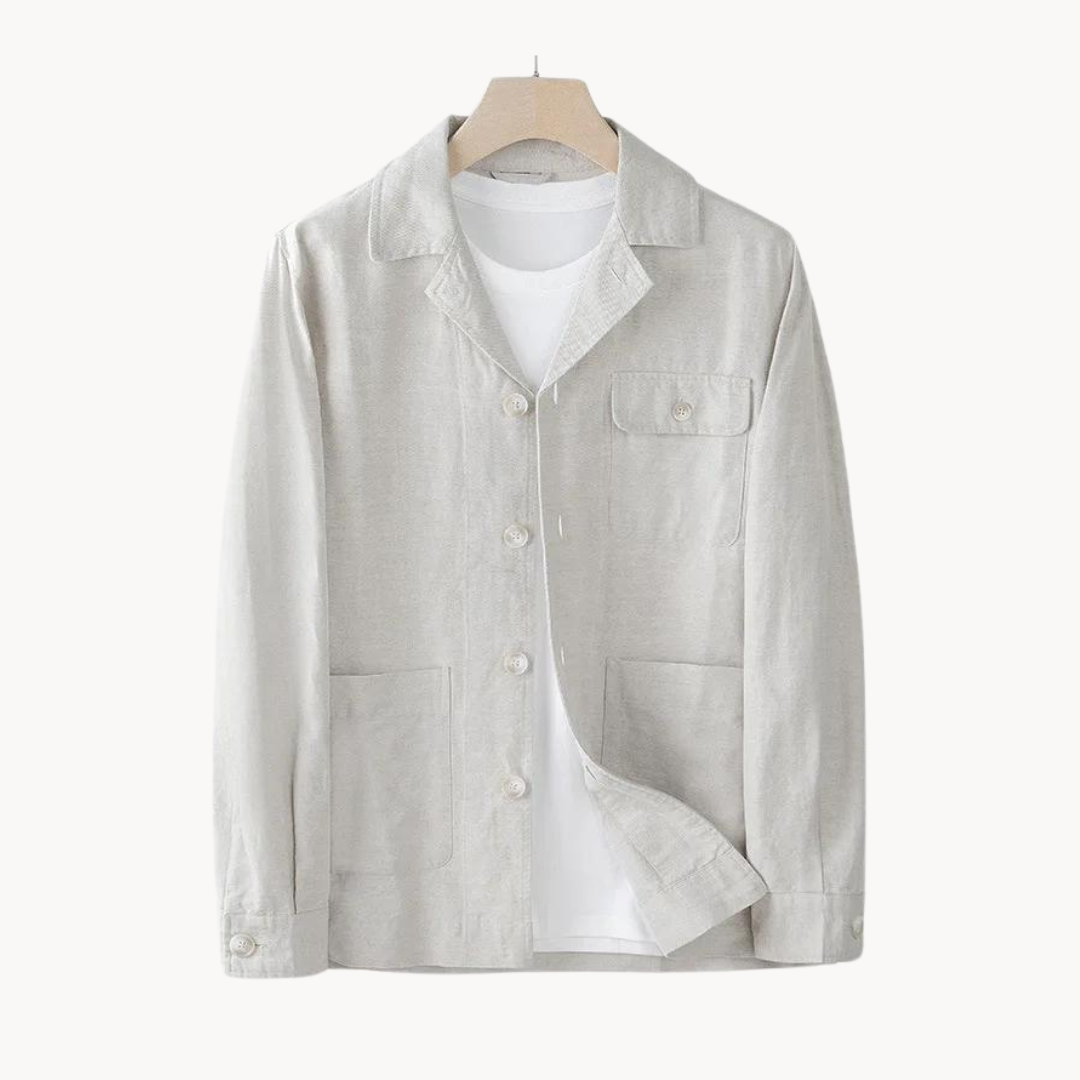 Cotton-Linen Blend - Jacket