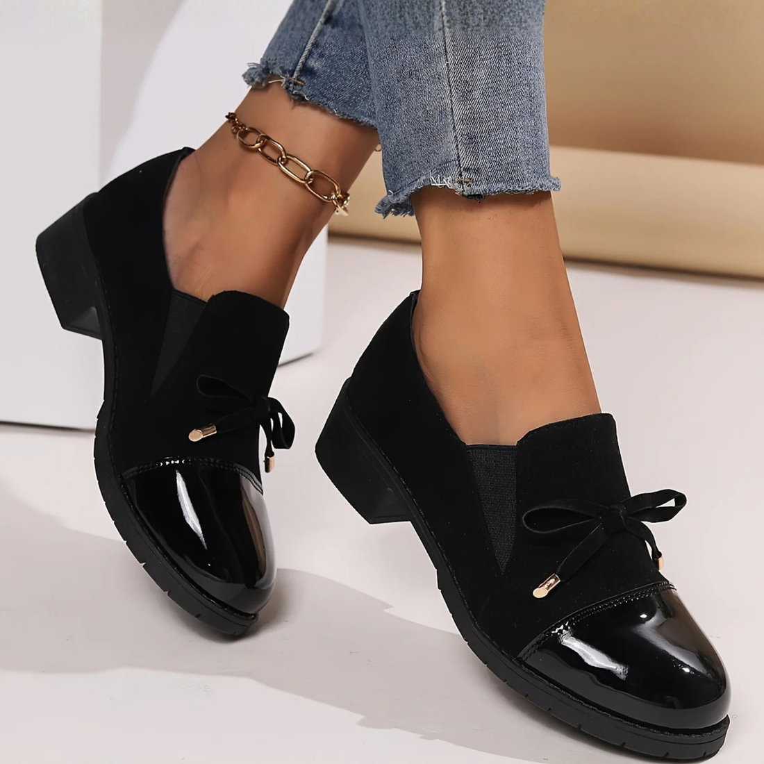 Beth - Coquette Slip-On Loafers