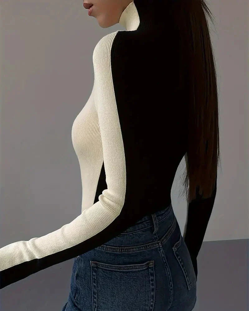 Ribbed Knit - Sweater