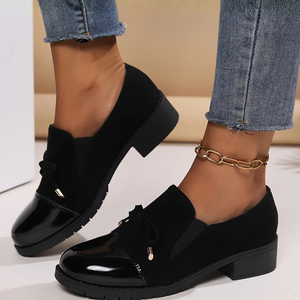 Beth - Coquette Slip-On Loafers