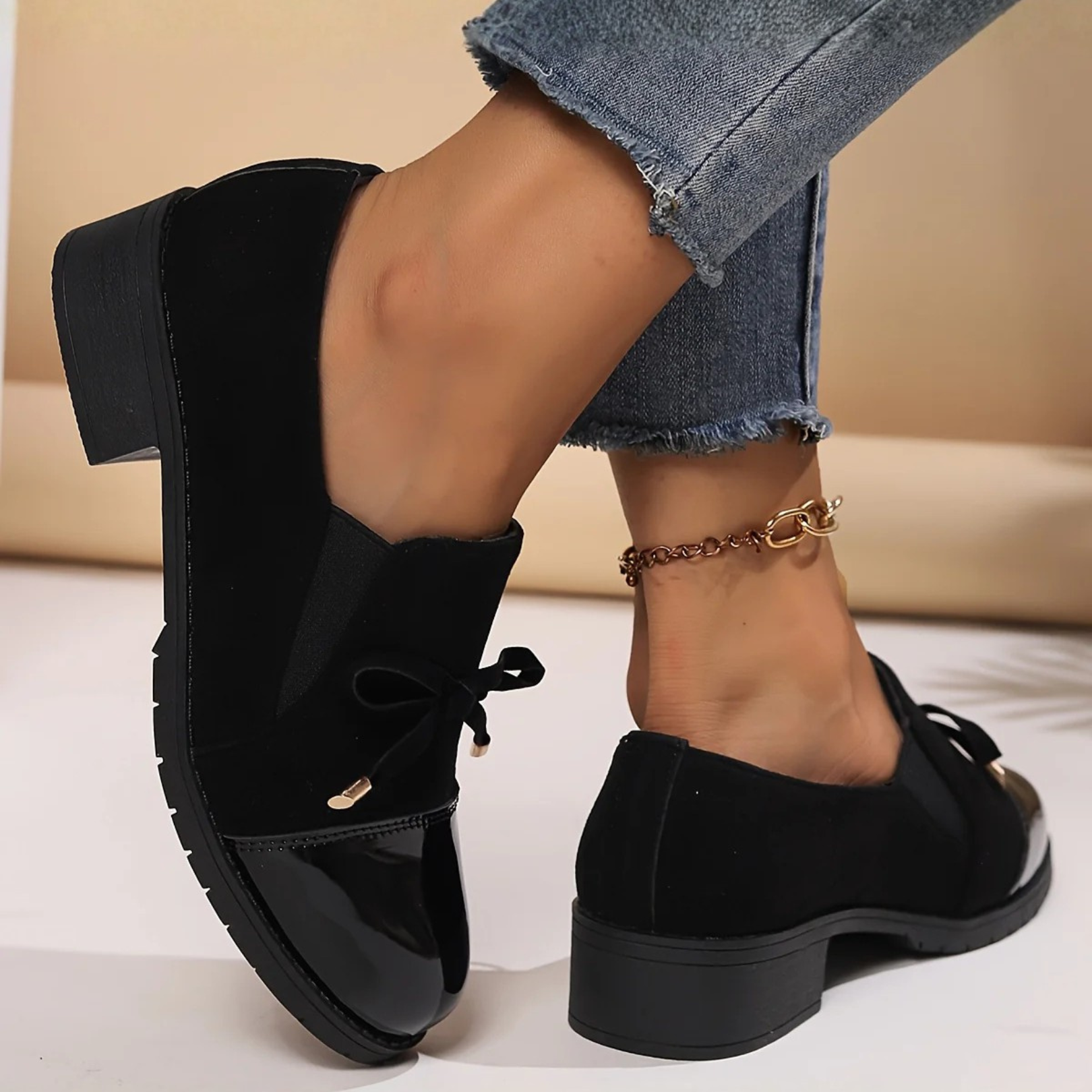 Beth - Coquette Slip-On Loafers