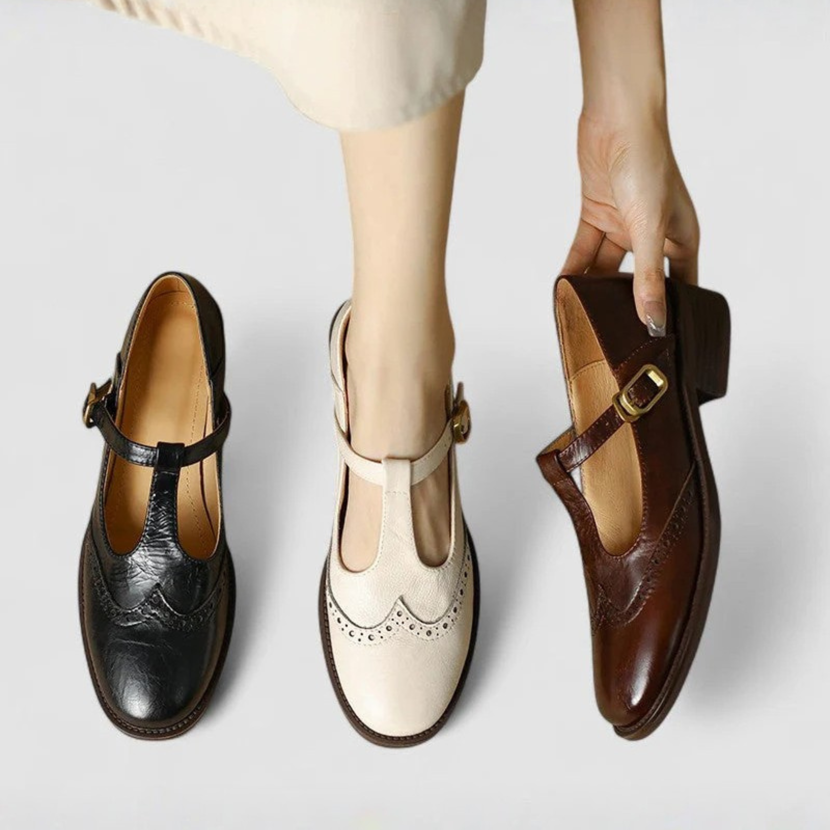 Livia - Classic Leather Sandals