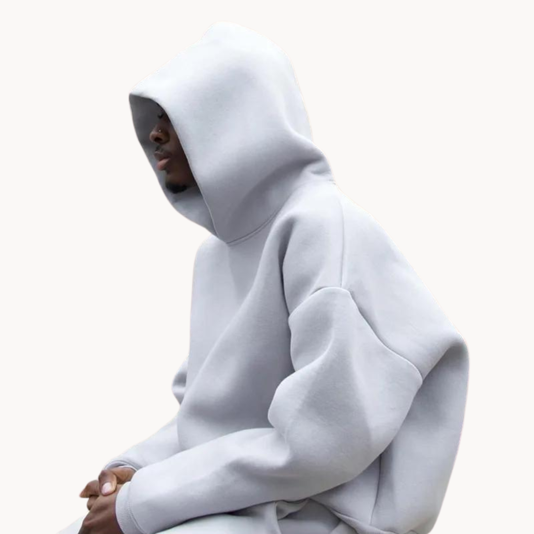 Fleece-Lined Relaxed Fit - Hoodie