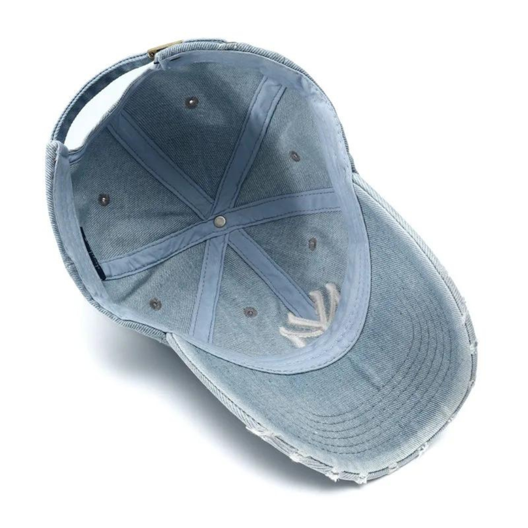 Adjustable Denim Baseball - Cap