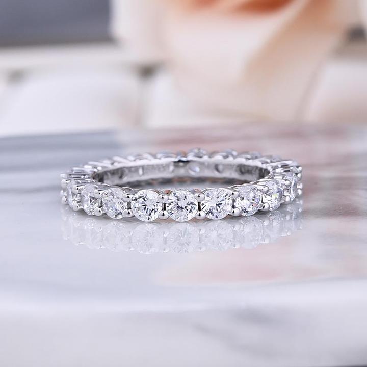 Pear Cut Halo 3-Pieces Bridal Set In Sterling Silver Shineofdiamond