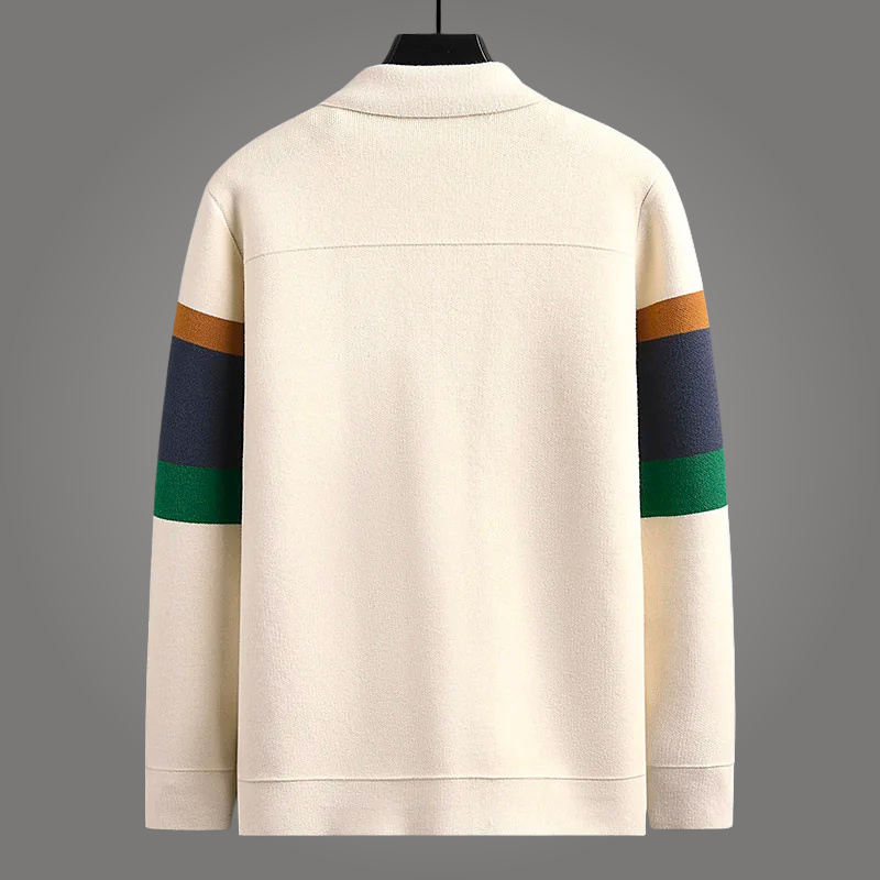 Luxe Jacquard Knit - Cardigan