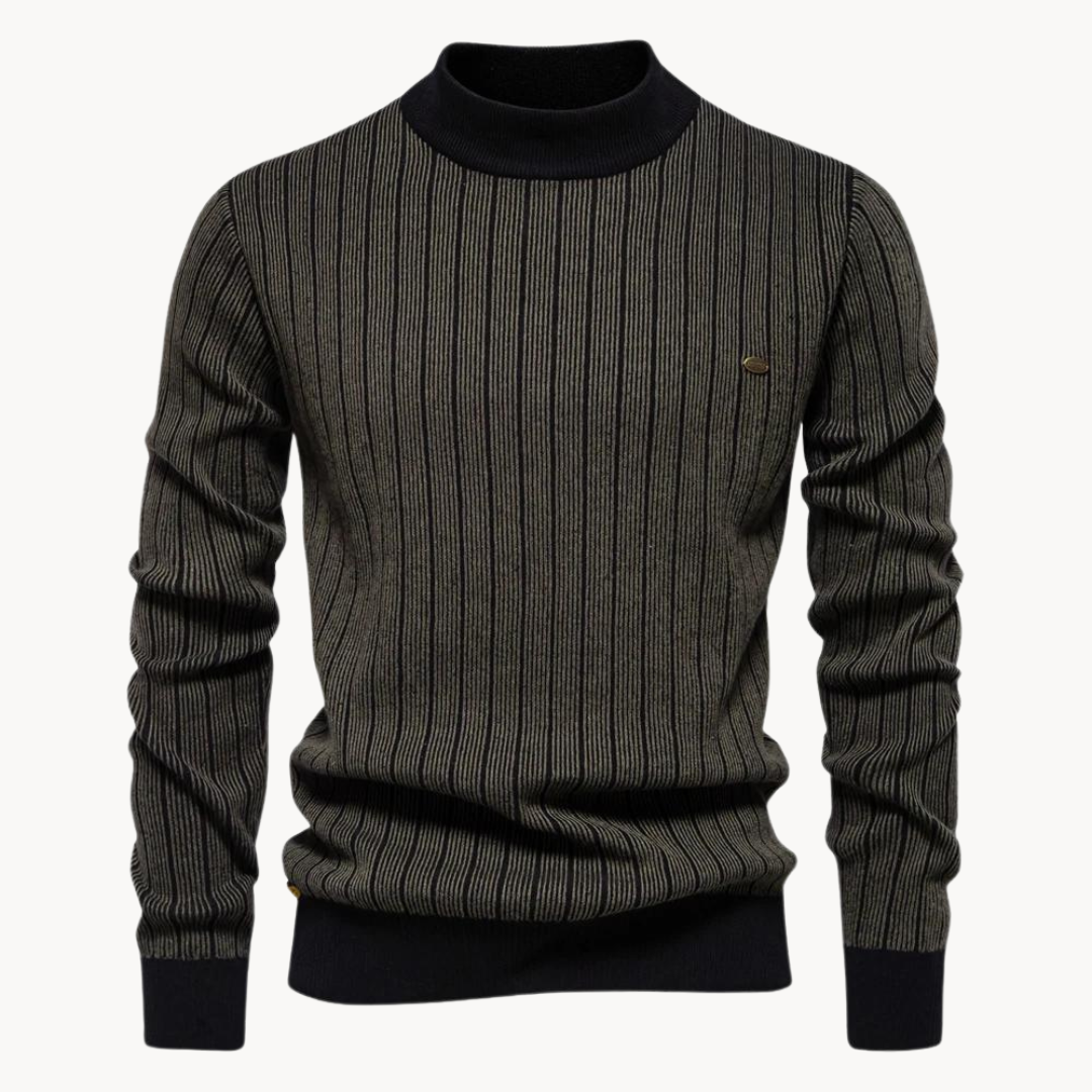 Nautical Striped Crewneck - Sweater