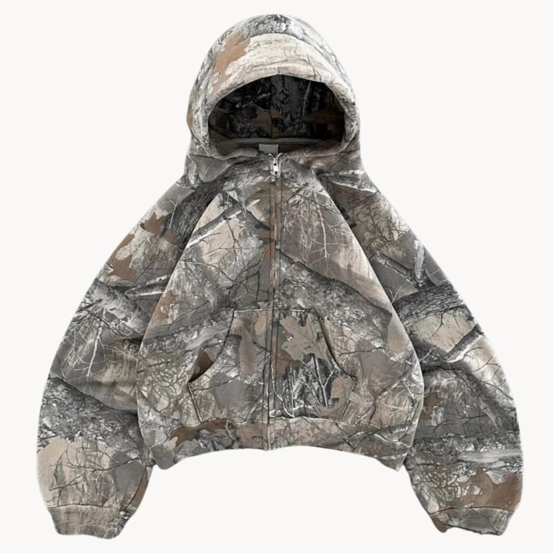 Cozy Camo Fleece - Hoodie