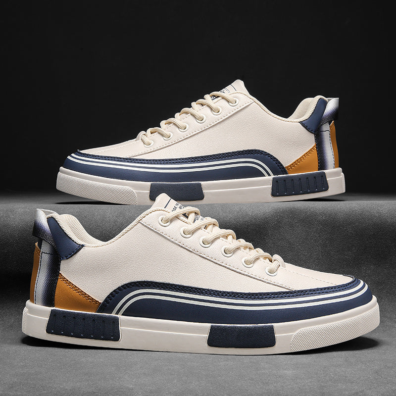 Minimal Leather Low-Top - Sneakers