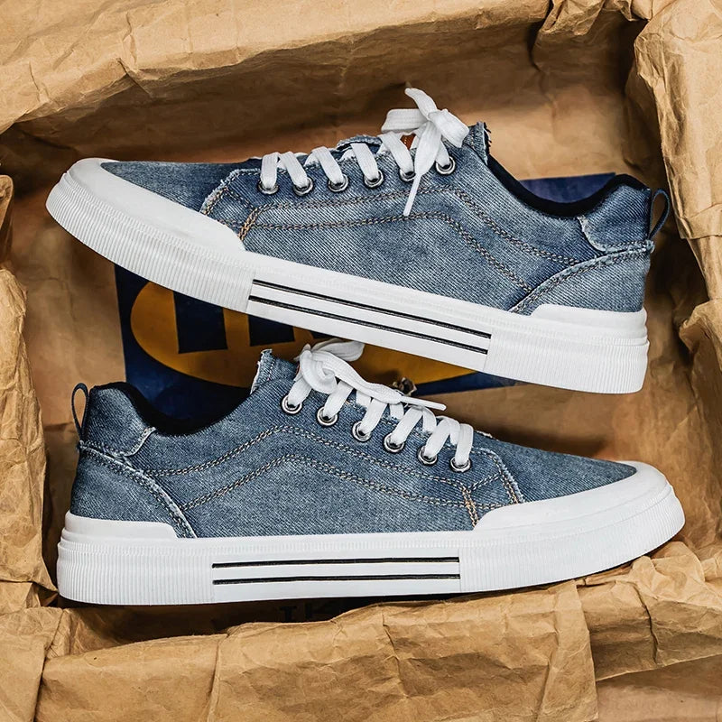 Denim Low-Top - Sneakers