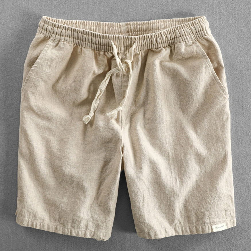 High-Rise Linen - Shorts
