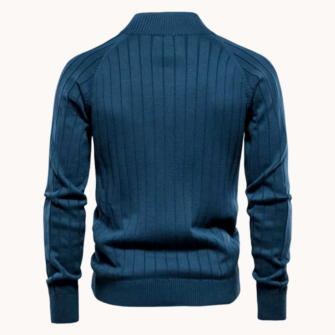 Vance Zip-Up Knit - Sweater