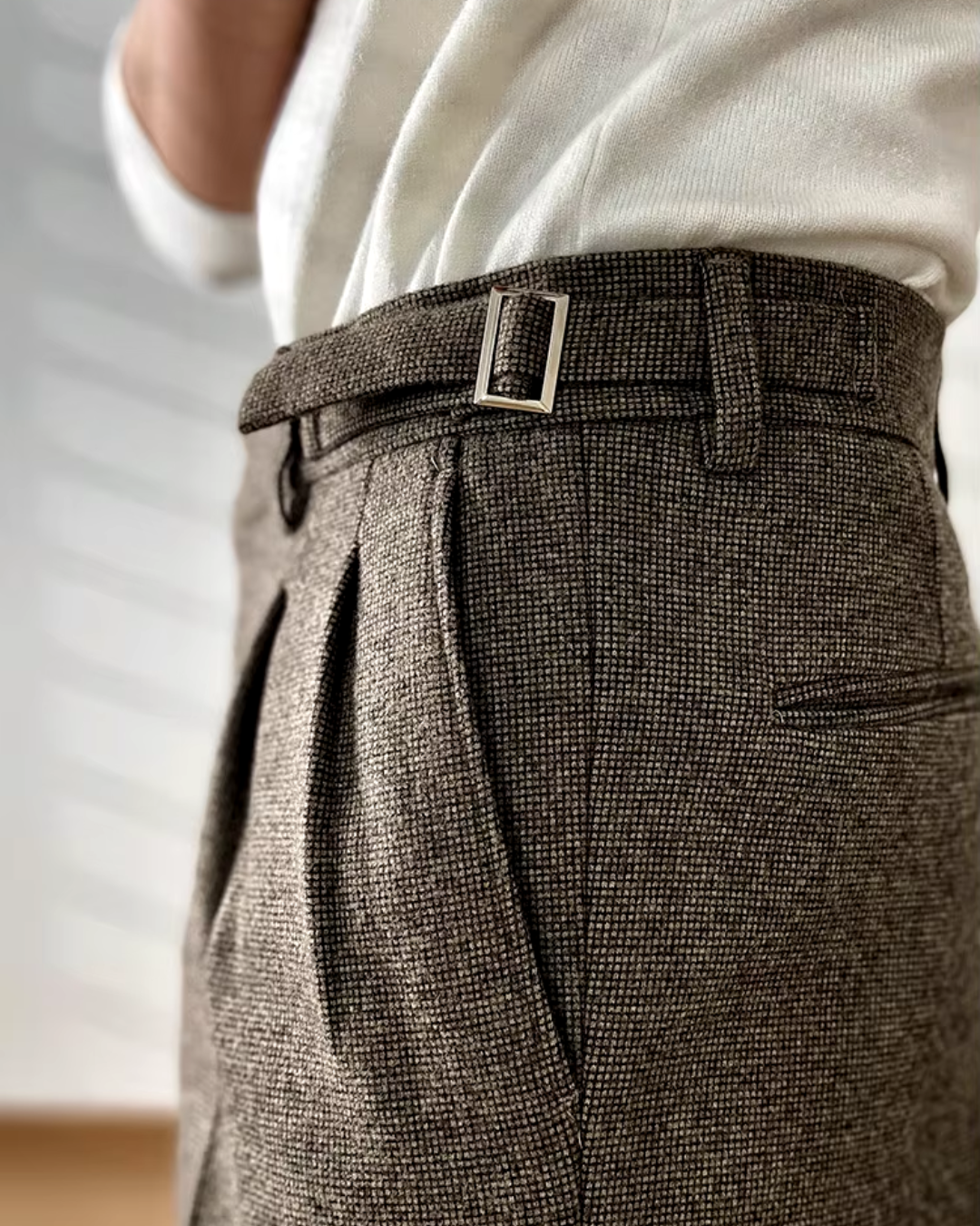 Tailored High-Waist - Trousers