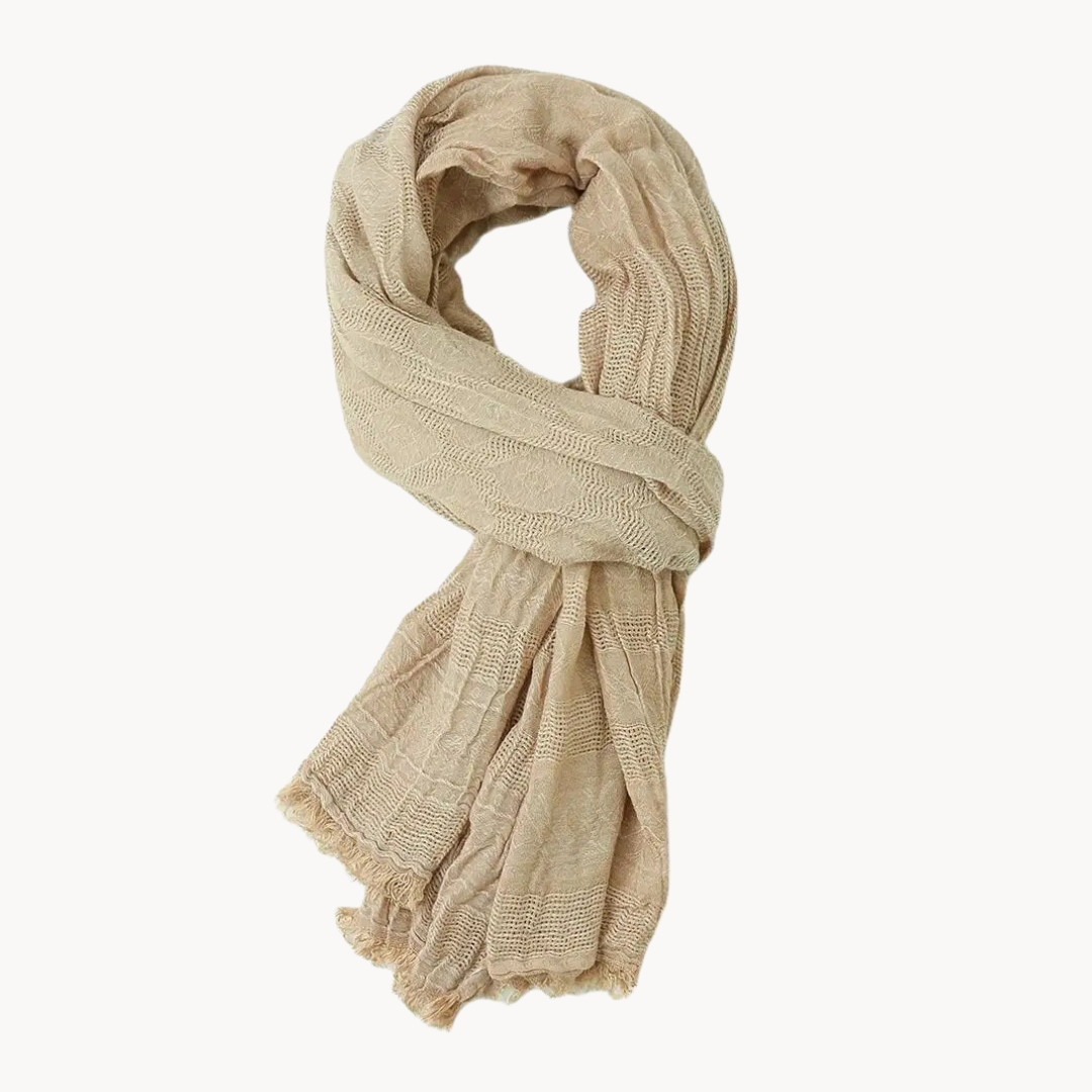 Lightweight Cotton Linen Blend - Scarf