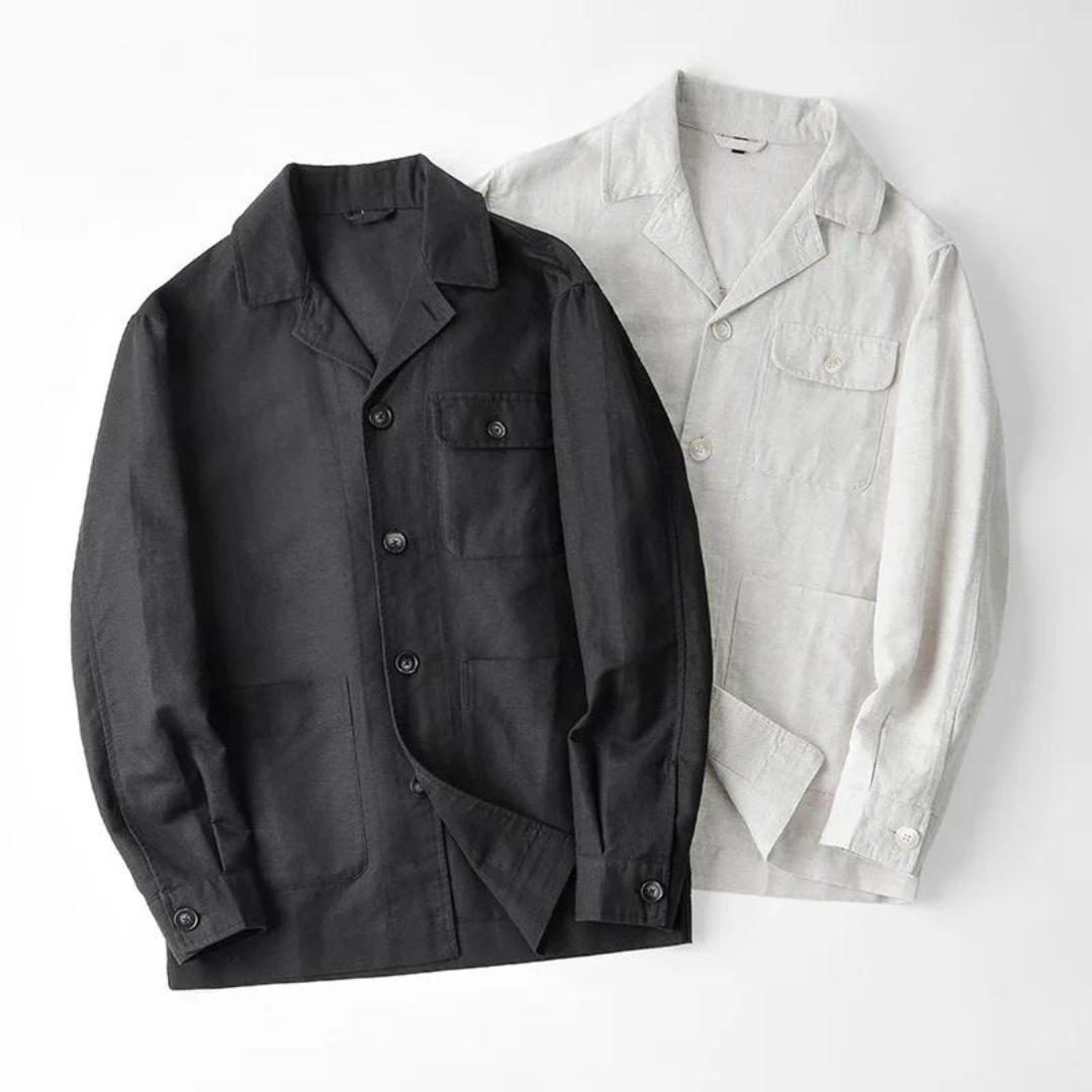 Cotton-Linen Blend - Jacket