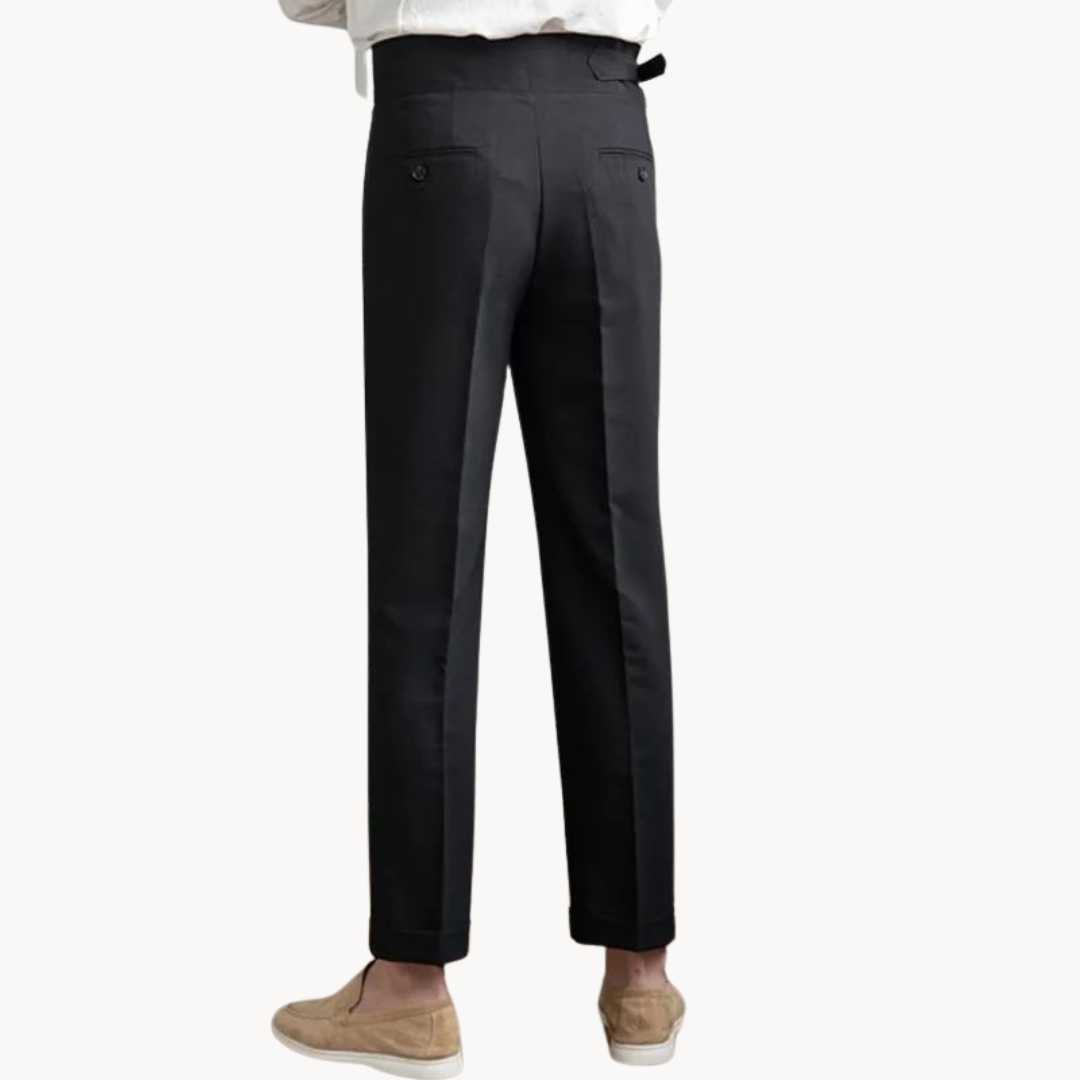 Pleated Tailored - Trousers