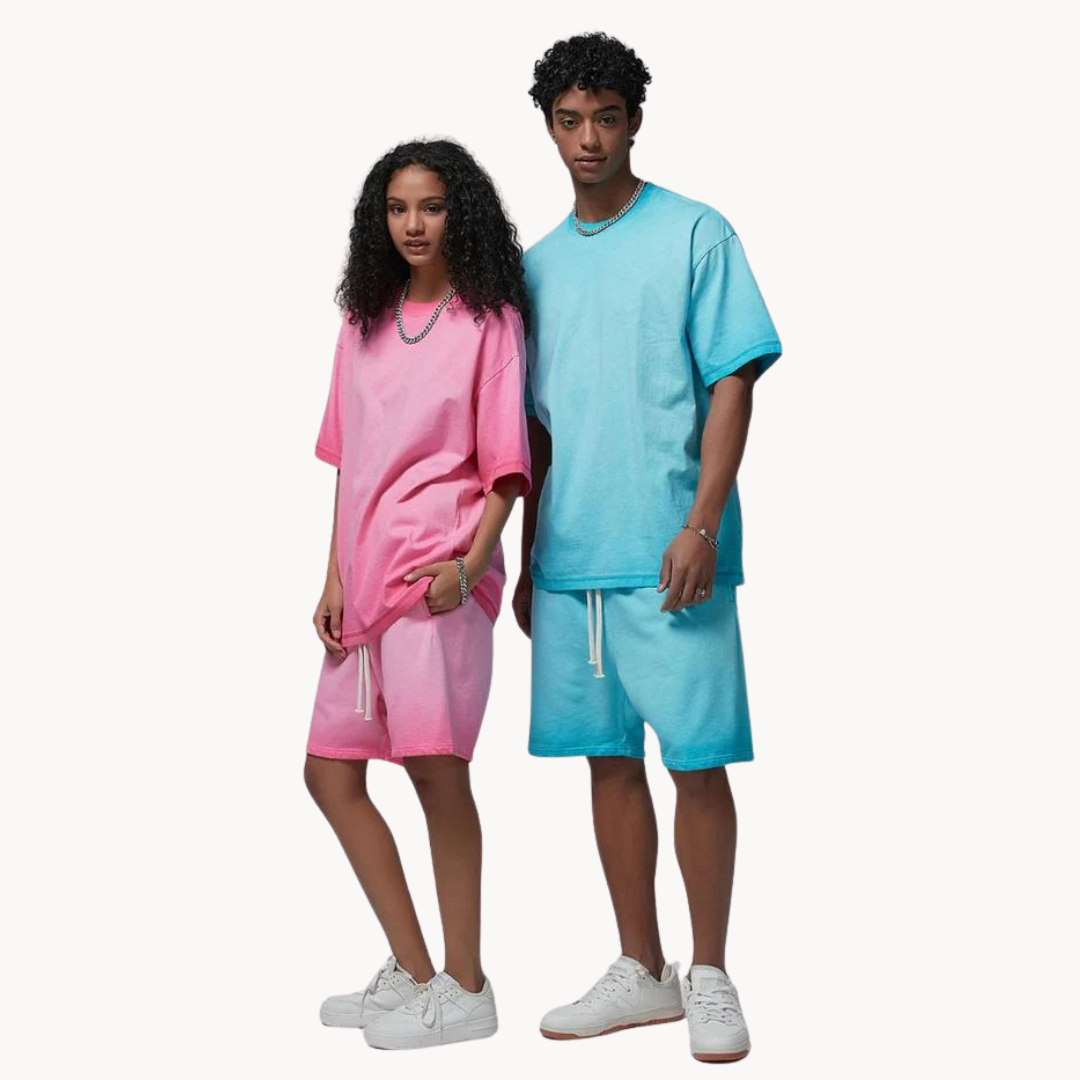 Stonewash Ombre - Two-Piece Set