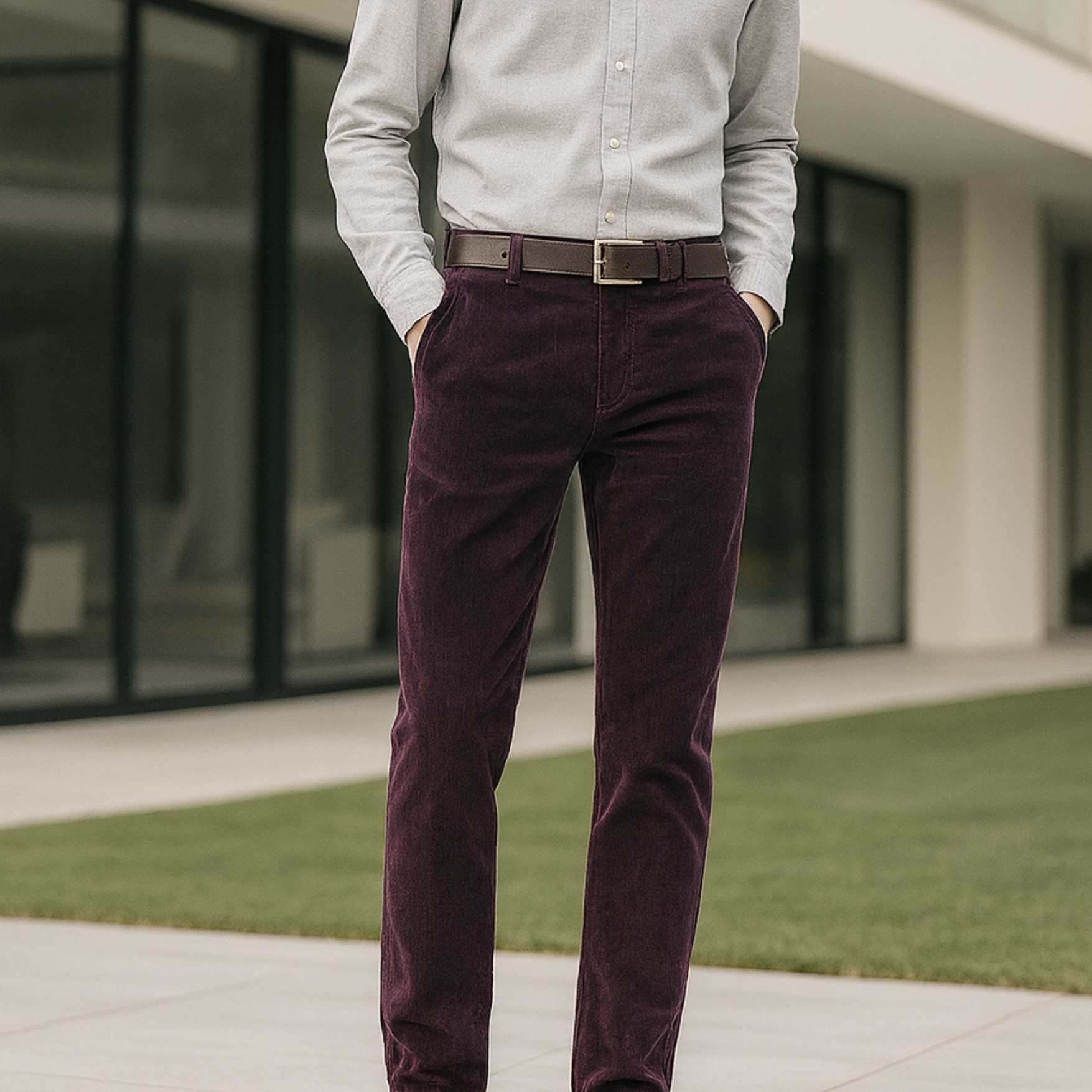 Sanz | Cord Dress Pants