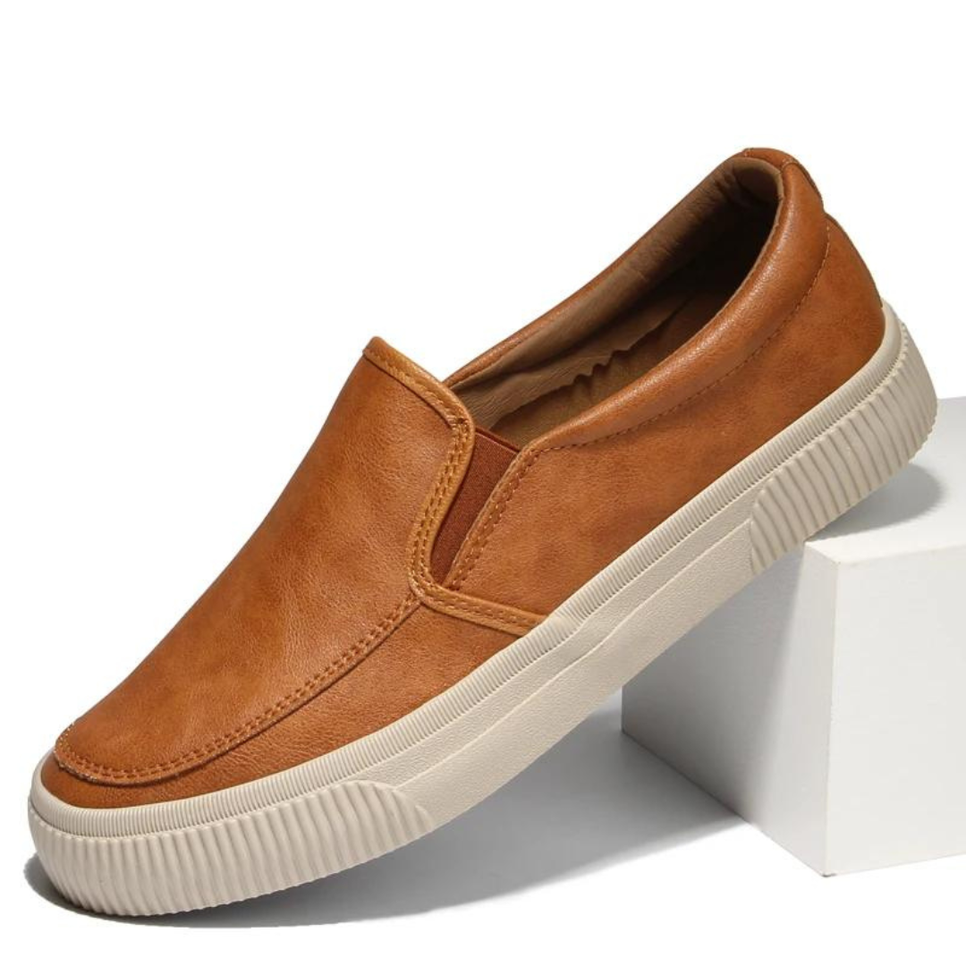 Timberland Leather Slip-On - Loafers