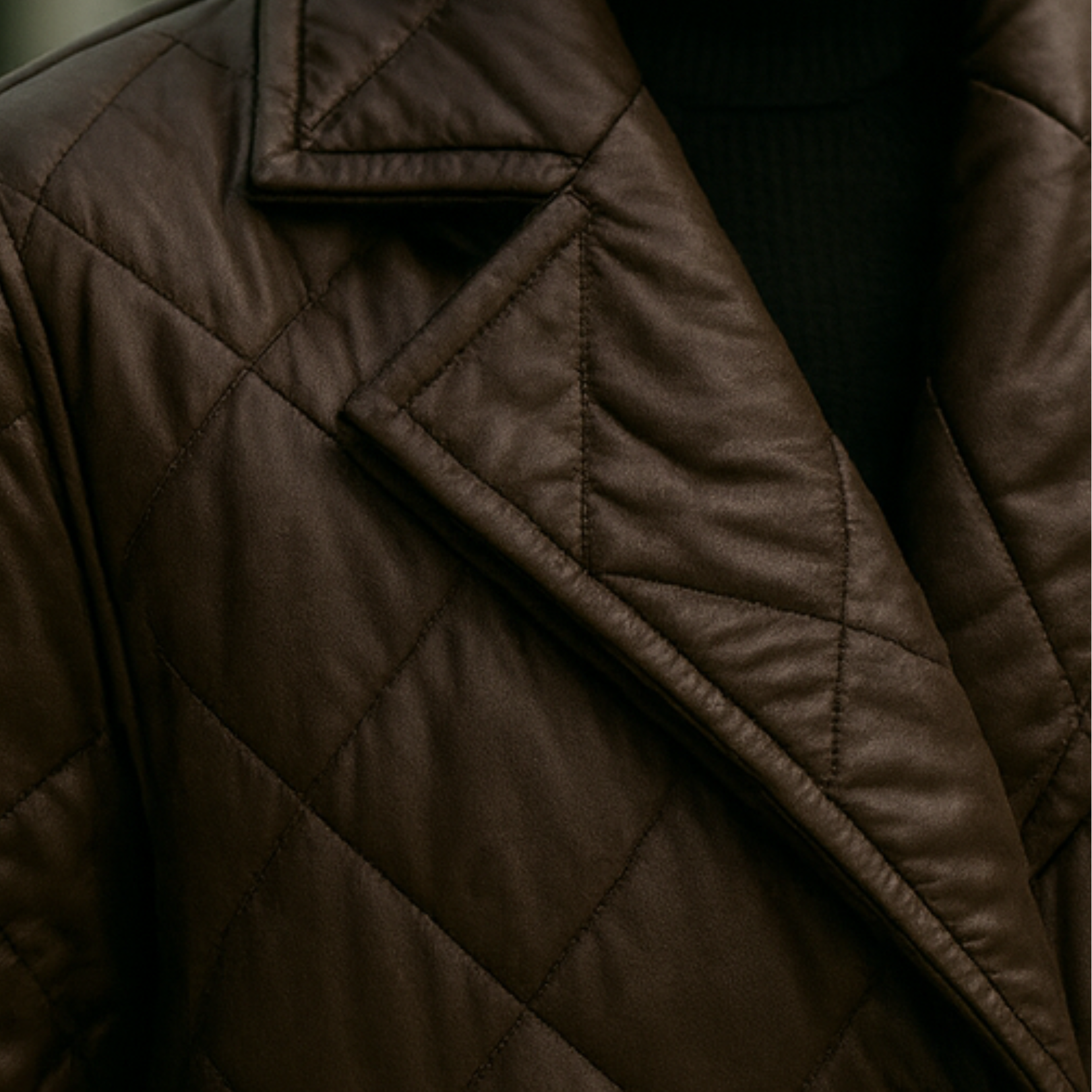 Shanaia - Quilted Coat with Leopard Lining