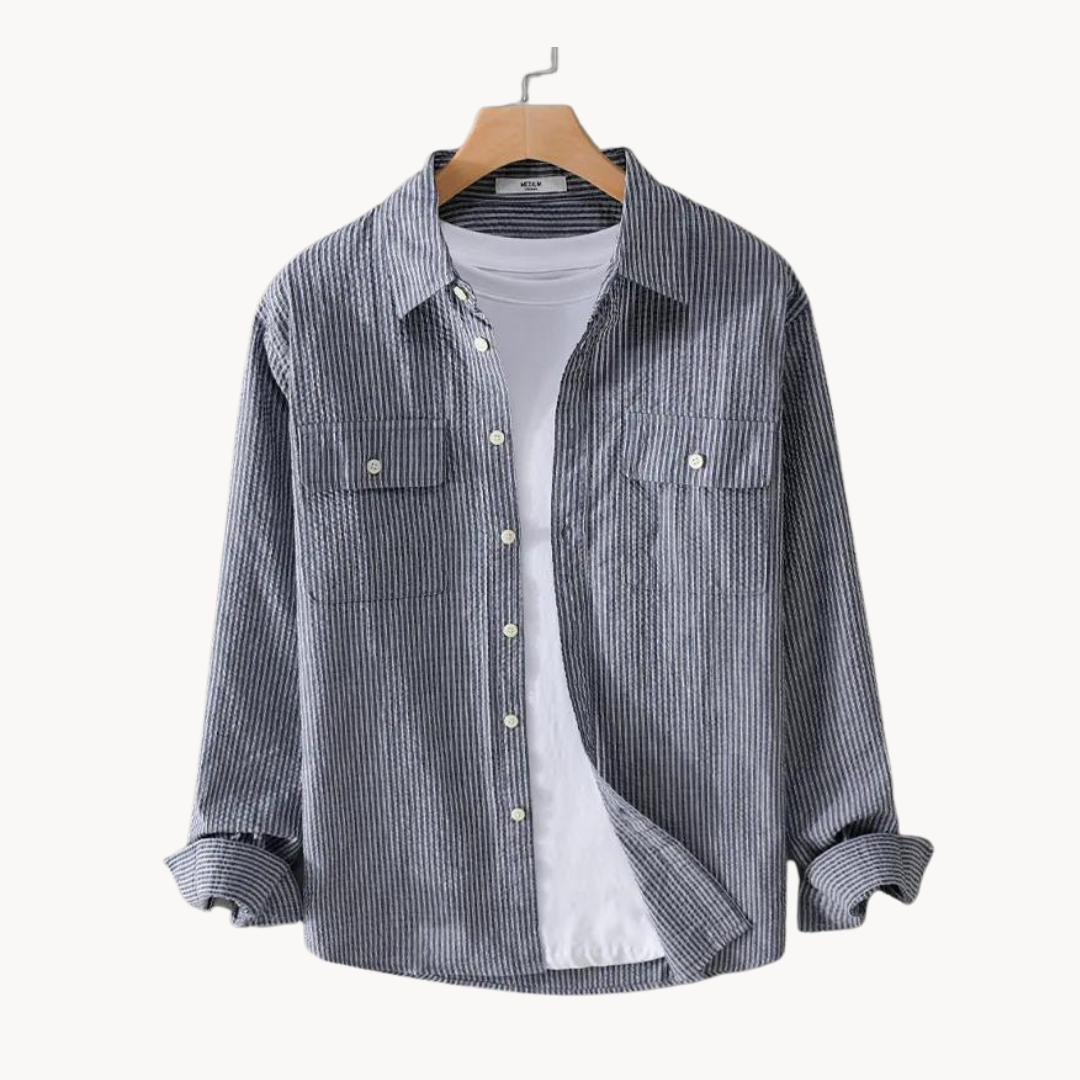 Paavo Striped Button-Up - Shirt
