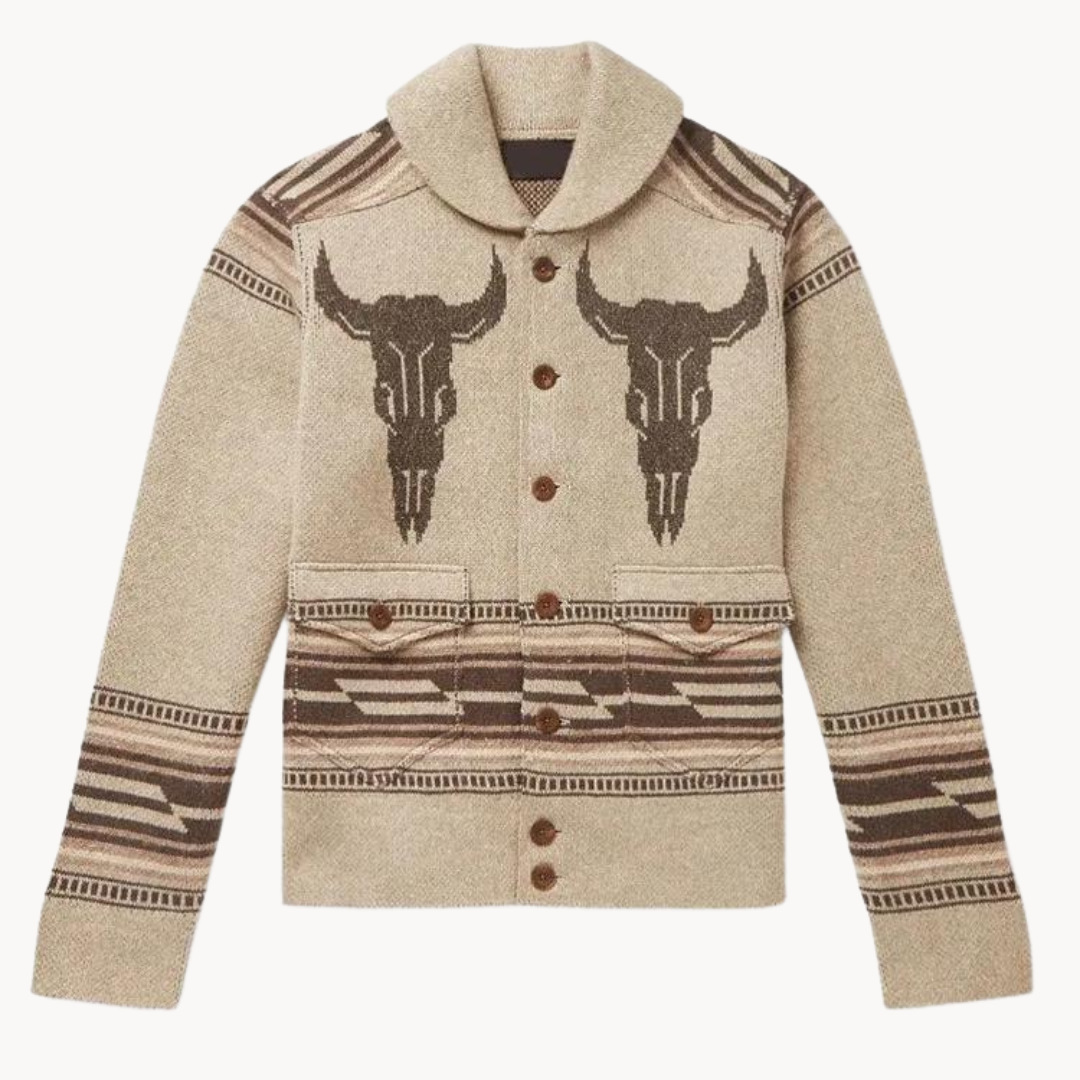 Shawl Collar Knit - Cardigan