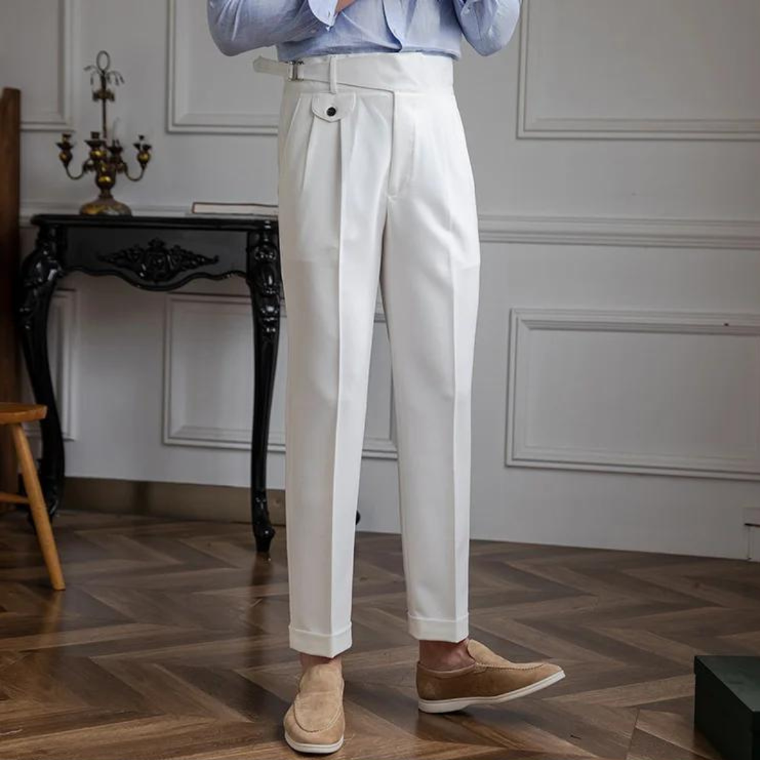 Pleated Tailored - Trousers