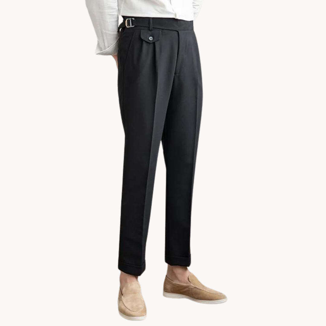 Pleated Tailored - Trousers