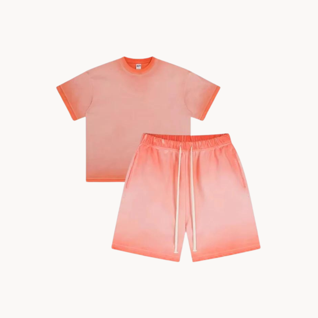 Stonewash Ombre - Two-Piece Set
