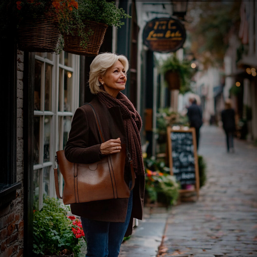 Nicole™ | Classic Vintage Shoulder Bag