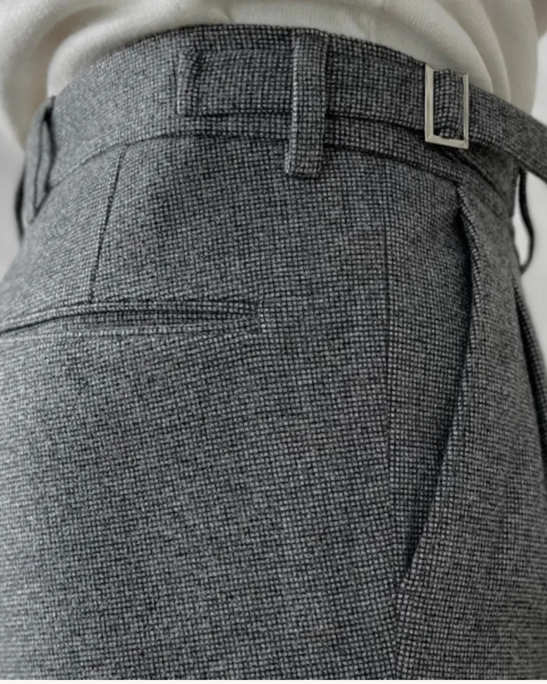 Tailored High-Waist - Trousers