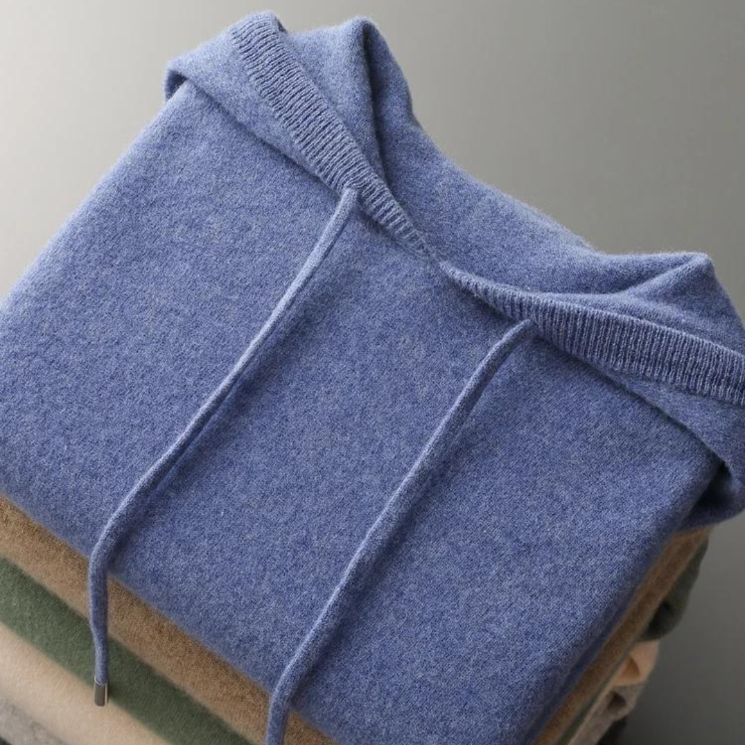 Glacier Merino Wool Hoodie - Sweater