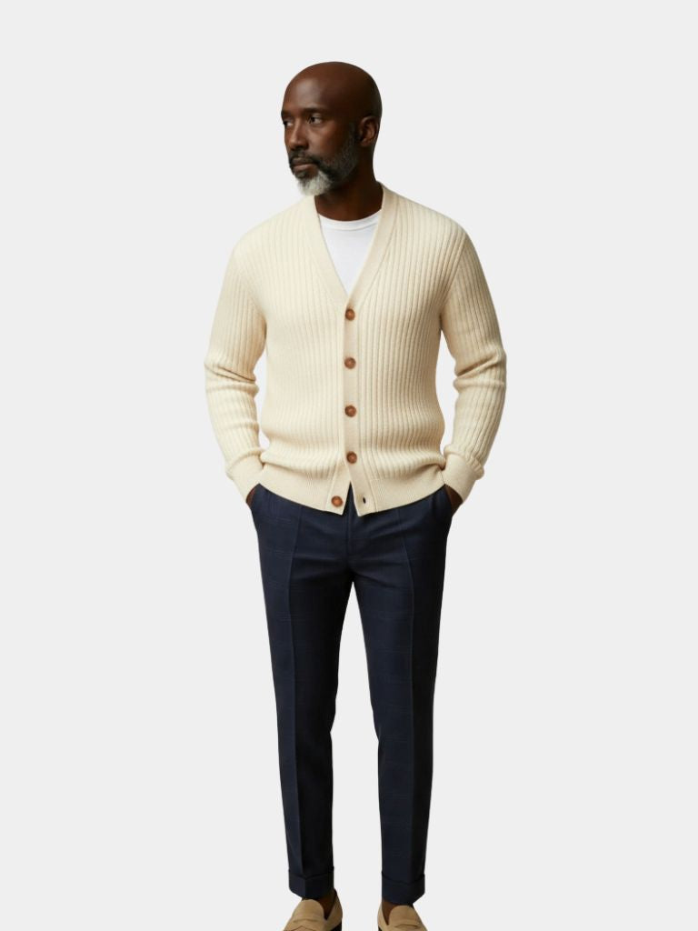 Knit Casual Cardigan - Casa  Laro CASA LARO
