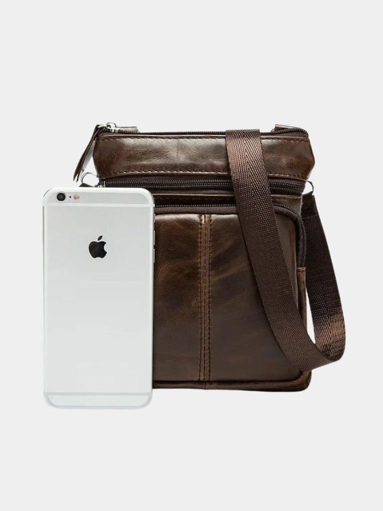 Crossbody Leather Shoulder Bag - Casa  Laro CASA LARO