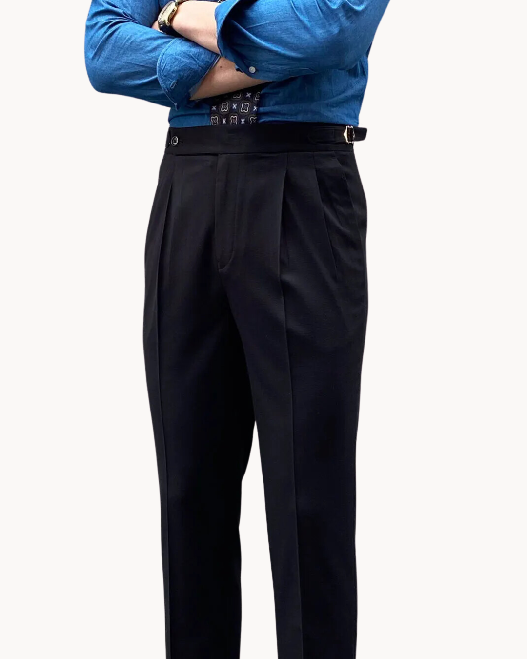 Tailored Straight-Leg - Trousers