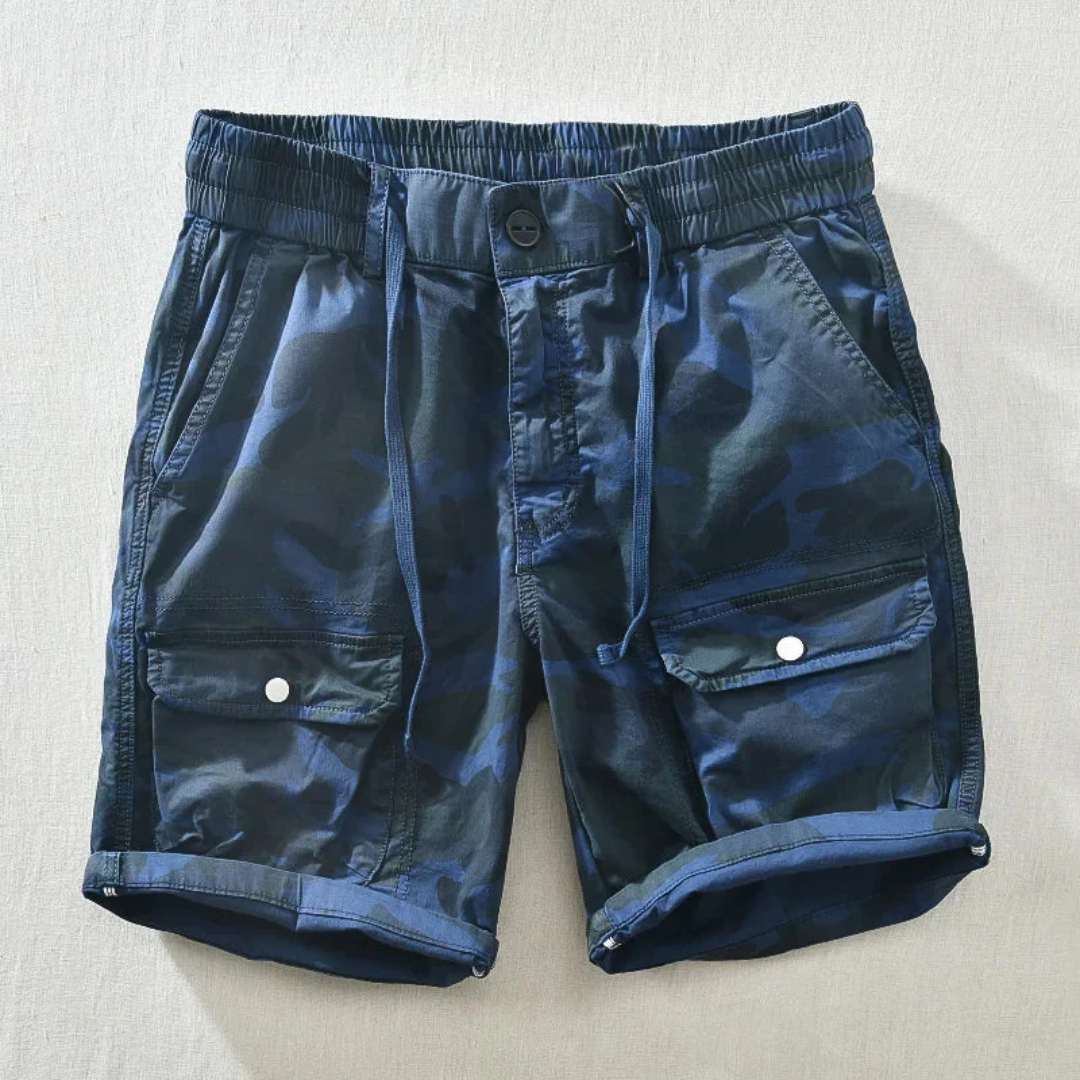 Barcelona Camouflage Print - Shorts