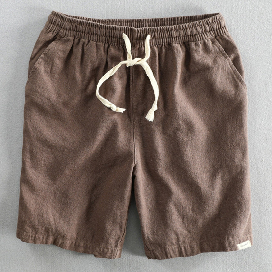 High-Rise Linen - Shorts
