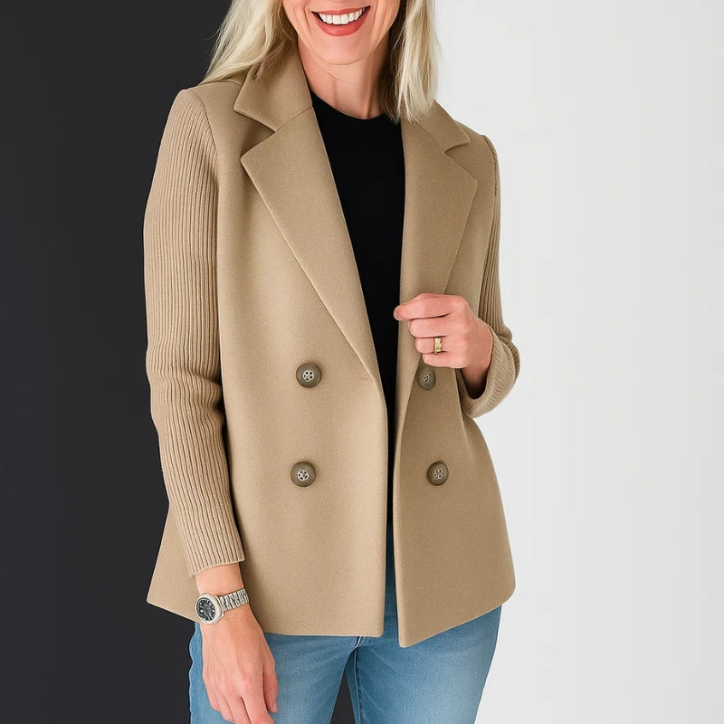 Knit-Sleeve Tailored - Blazer