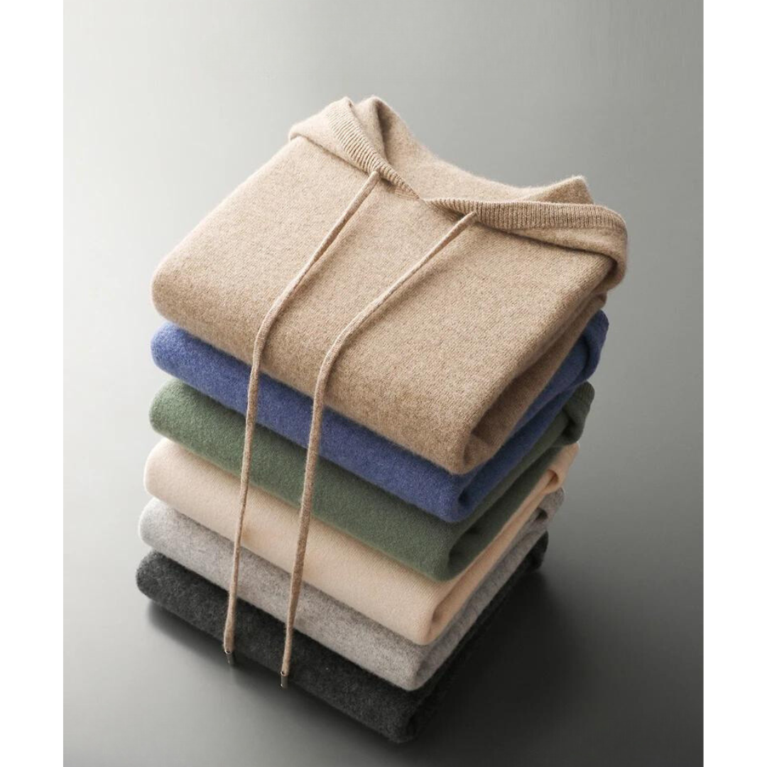 Glacier Merino Wool Hoodie - Sweater