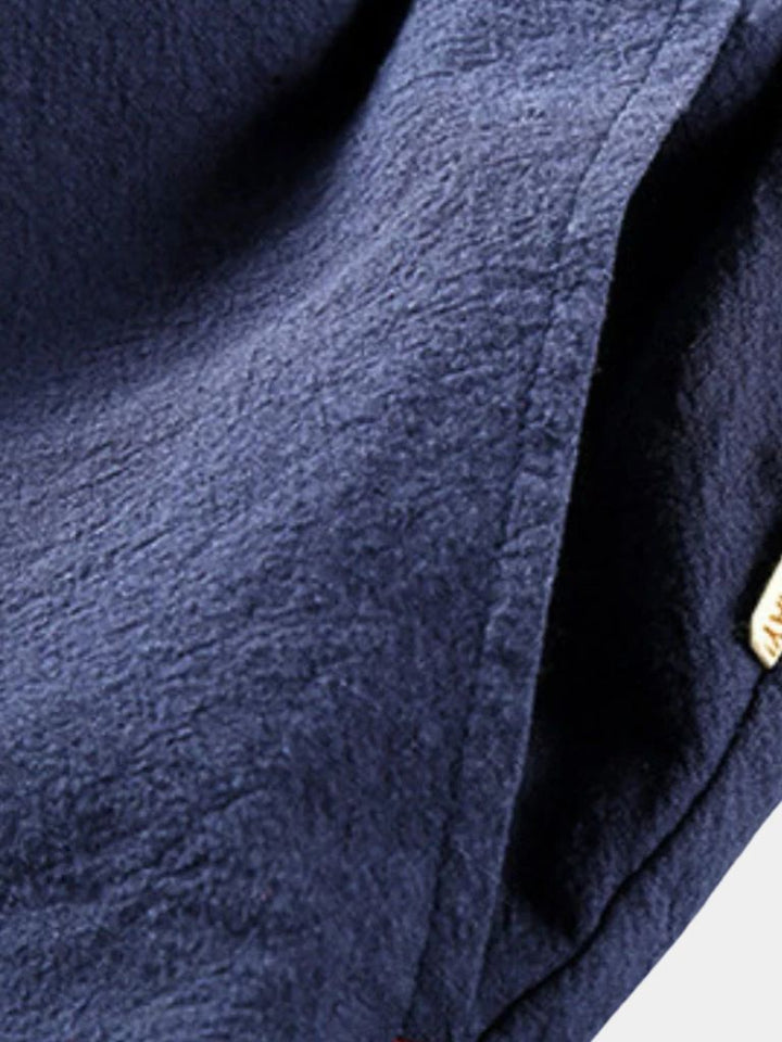 Azure Coast Linen Trousers - Casa  Laro CASA LARO