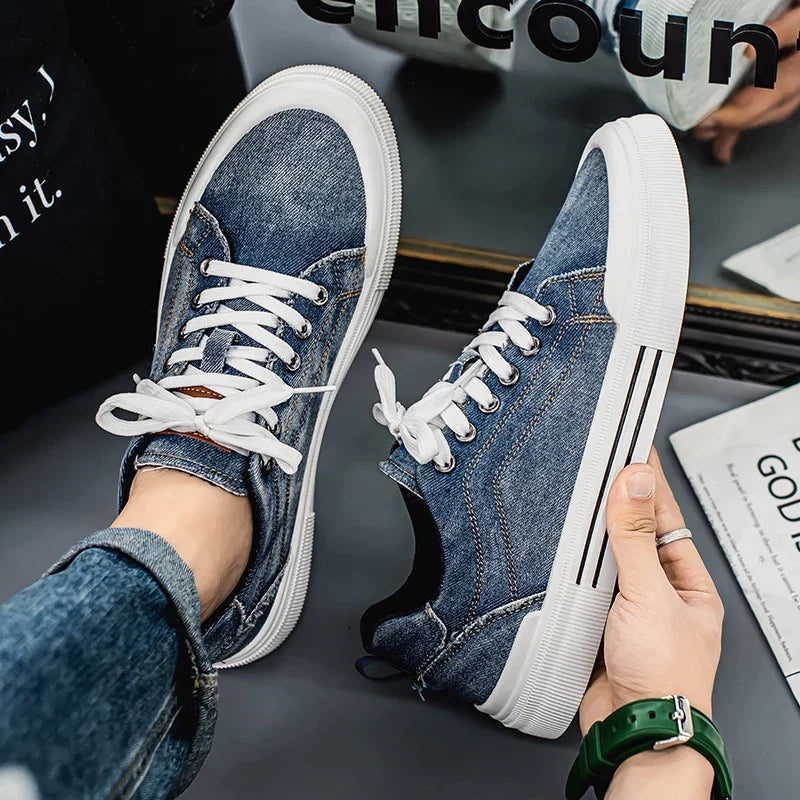 Denim Low-Top - Sneakers