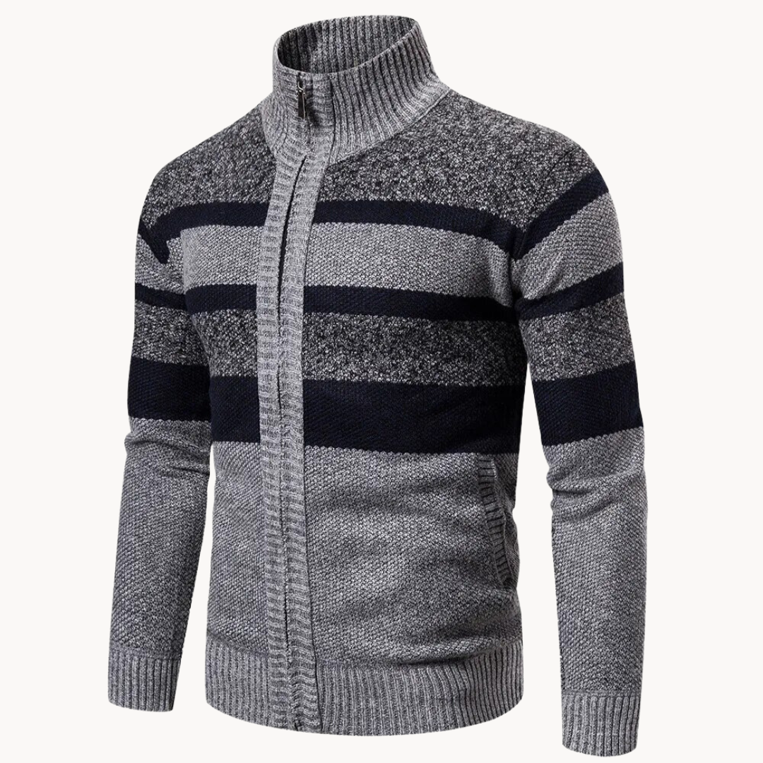 Striped Knit Crewneck - Sweater
