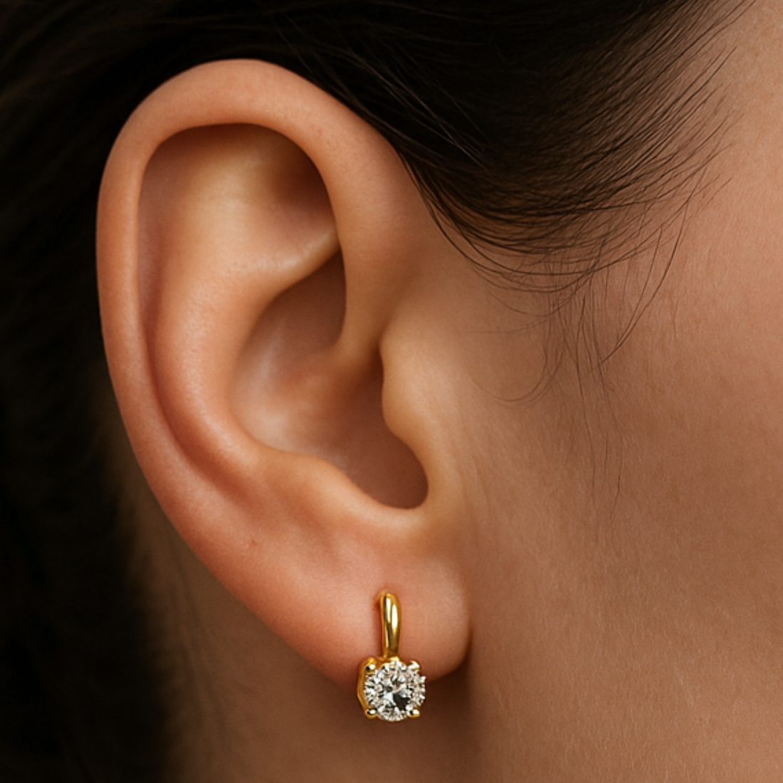Lizette | Pure Mind Earrings Gold